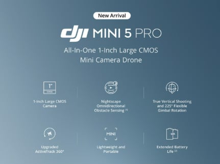 DJI MINI 5 PRO FLY MORE COMBO (RC-N3)