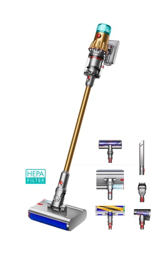 [641] Dyson V12s Detect Slim Submarine™ шал угаагчтай утасгүй тоос сорогч (Gold/Gold)